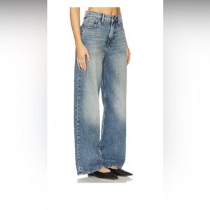 Good American Women's Indigo Wide Leg Jeans